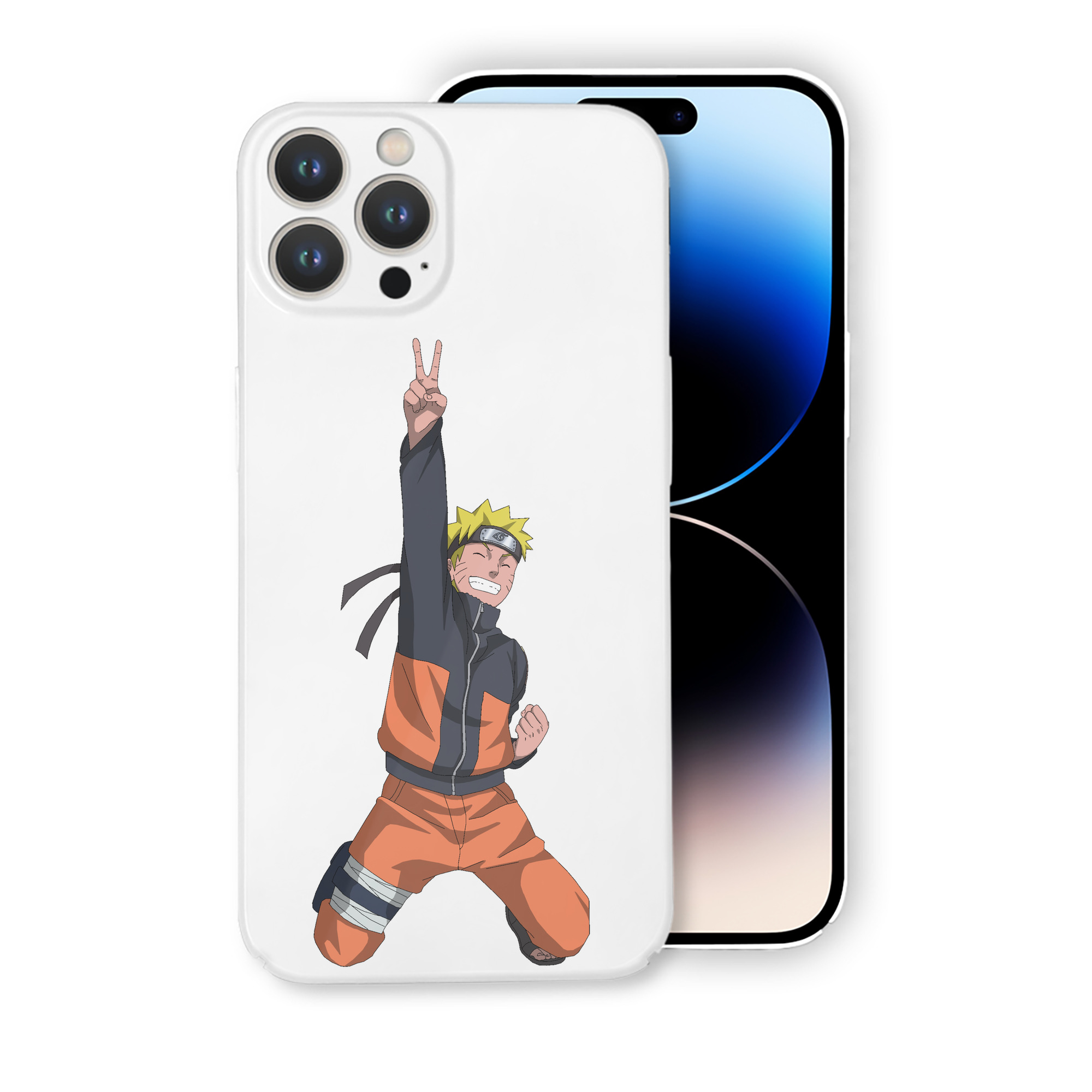 （画像用） NARUTO -ナルト- うずまき ナルト Uzumaki Naruto 【iPhone 14シリーズ対応】ハードケース